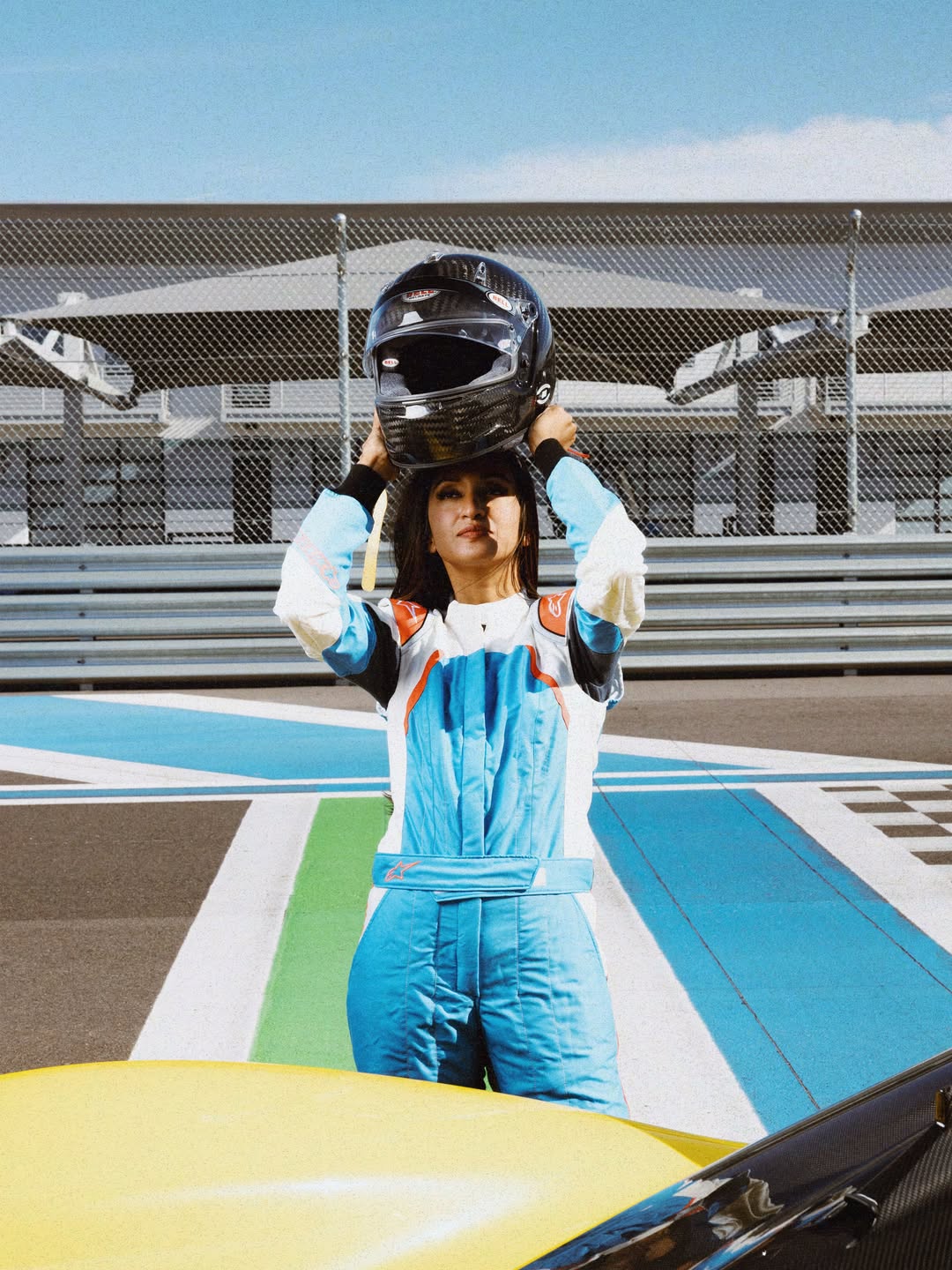 On the track